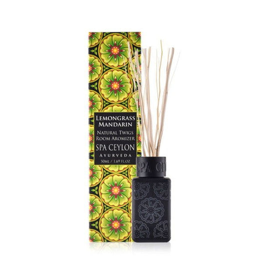 Lemon Grass Mandarin  - Natural Twigs Room Aromizer - Spa Ceylon Sri Lanka