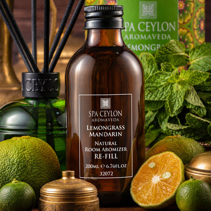 Lemongrass Mandarin - Natural Room Aromizer Re-Fill 200ml