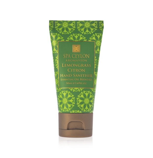 Lemongrass Citron - Aromaveda Hand Sanitiser 50ml - Spa Ceylon Sri Lanka