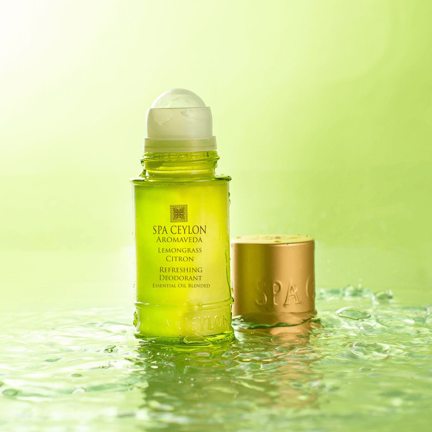 Lemongrass Citron - Eau de Ceylon - Refreshing Deodorant - 60ml - Spa Ceylon Sri Lanka