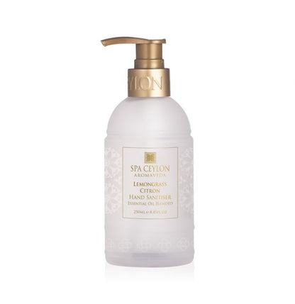 Lemongrass Citron - Hand Sanitiser Essential Oil Blended 250ml - Spa Ceylon Sri Lanka