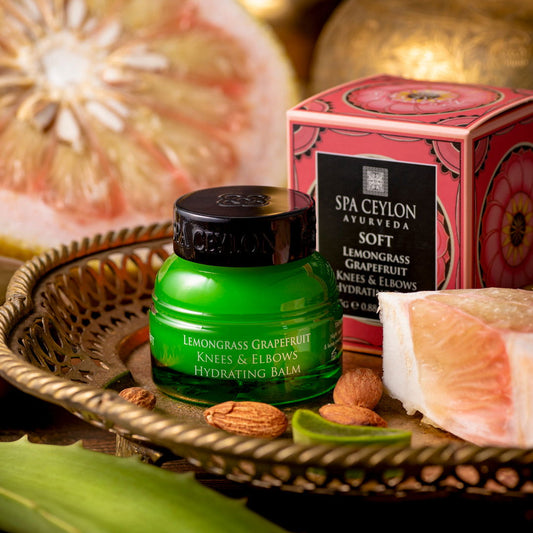 Lemongrass Grapefruit - Knees & Elbows Hydrating Balm 25g - Spa Ceylon Sri Lanka