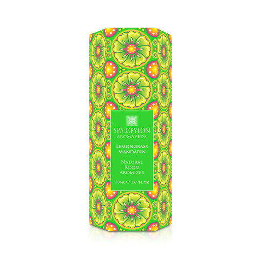 Lemongrass Mandarin - Natural Room Aromizer 50ml - Spa Ceylon Sri Lanka