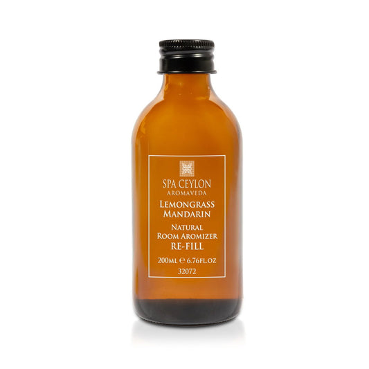Lemongrass Mandarin - Natural Room Aromizer Re-Fill 200ml - Spa Ceylon Sri Lanka