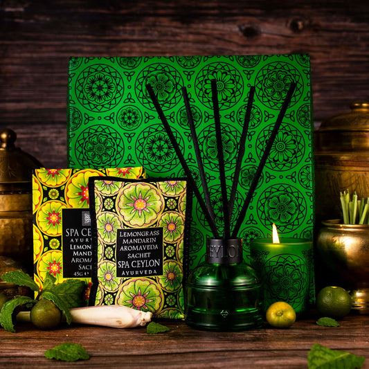 Lemongrass Mandarin - Small Home Floral Aroma Collections - Spa Ceylon Sri Lanka