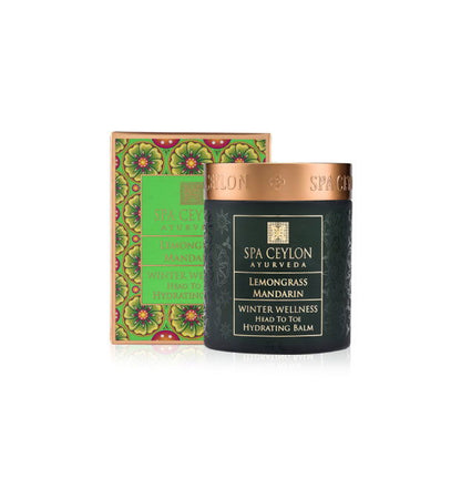 Lemongrass Mandarin - Winter Wellness Head To Toe Hydrating Balm 200g - Spa Ceylon Sri Lanka