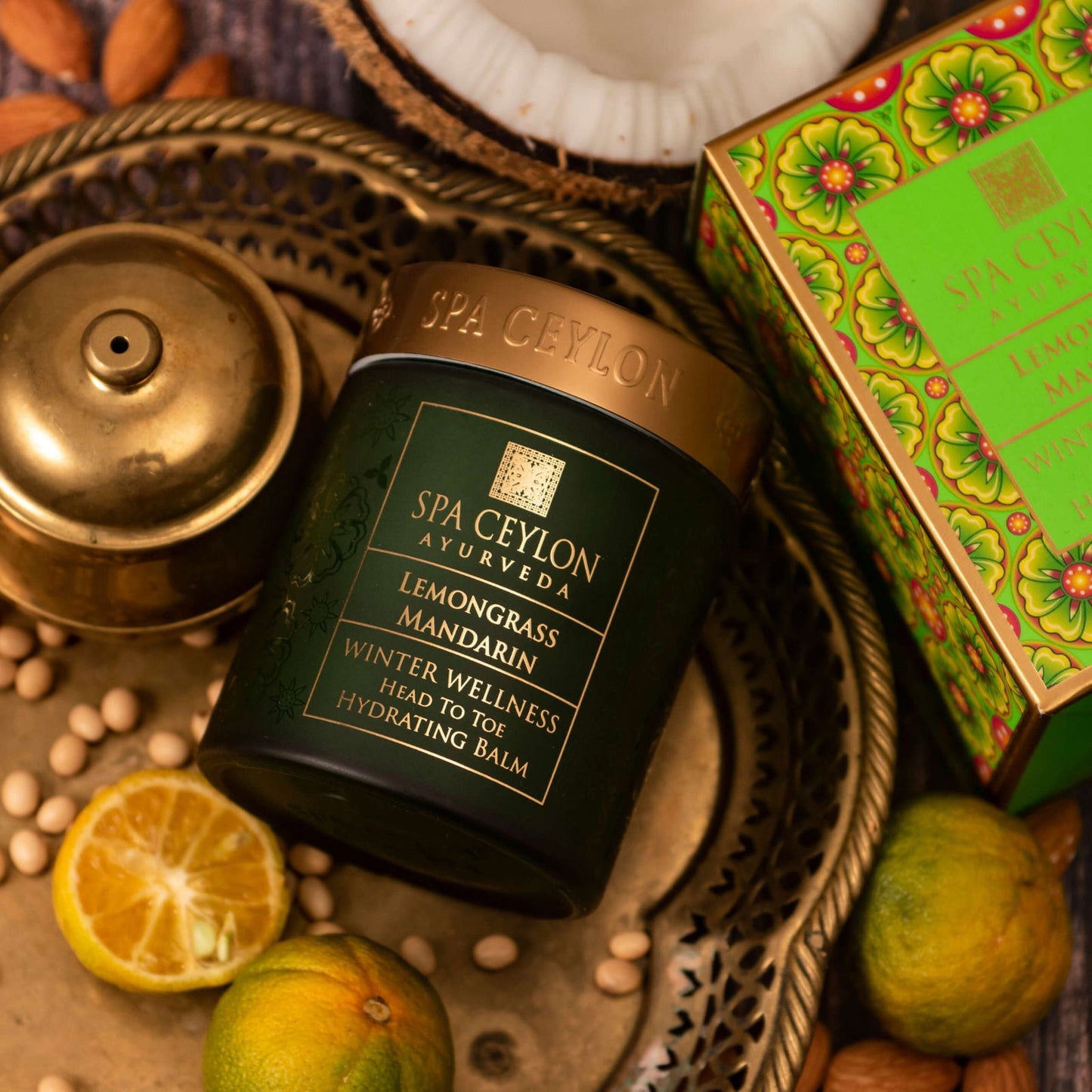 Lemongrass Mandarin - Winter Wellness Head To Toe Hydrating Balm 200g - Spa Ceylon Sri Lanka