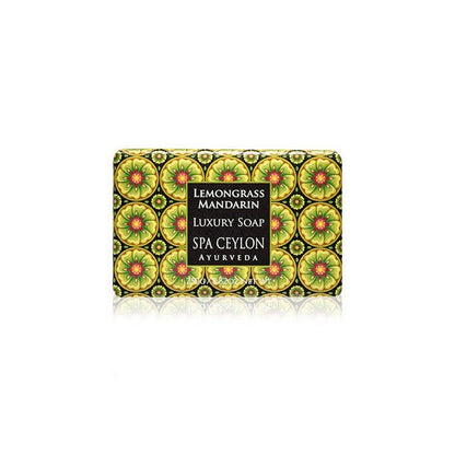 Lemongrass Mandarin Luxury Soap 250g - Spa Ceylon Sri Lanka