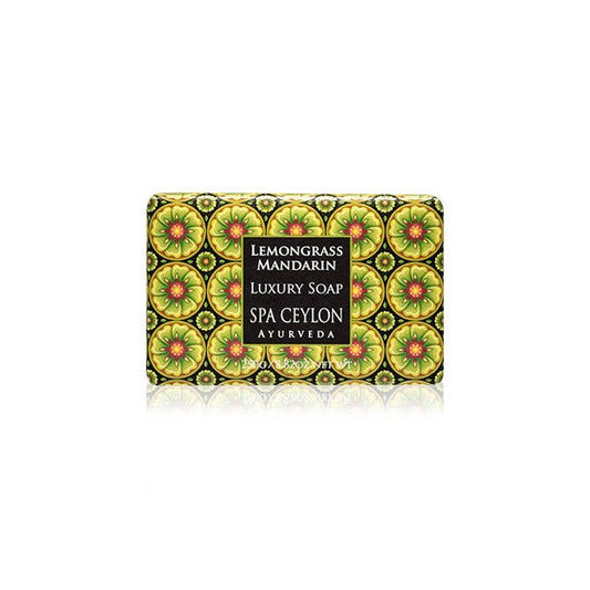 Lemongrass Mandarin Luxury Soap 250g - Spa Ceylon Sri Lanka