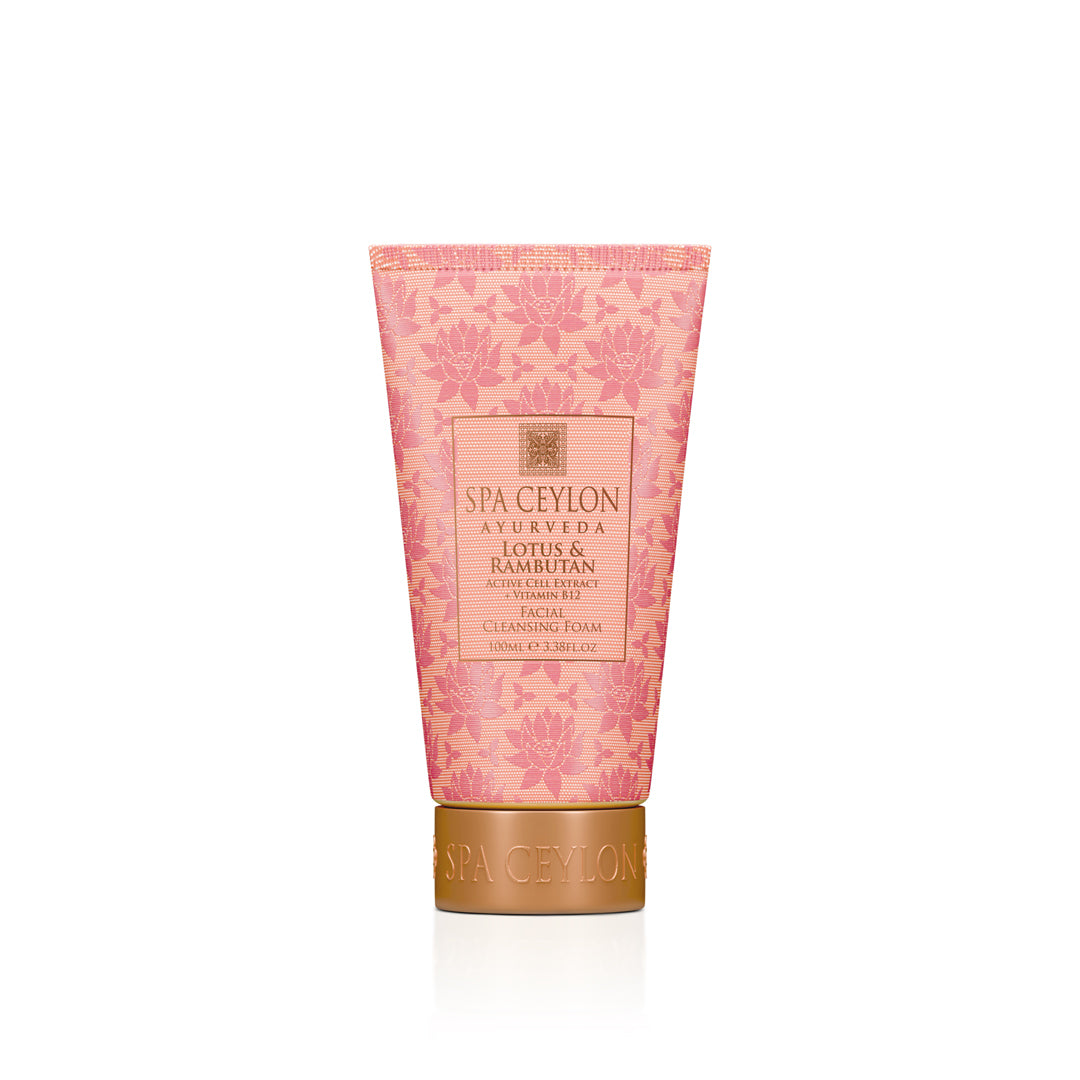 Lotus & Rambutan - Active Cell Extract + Vitamin B12 - Facial Cleansing Foam 100ml