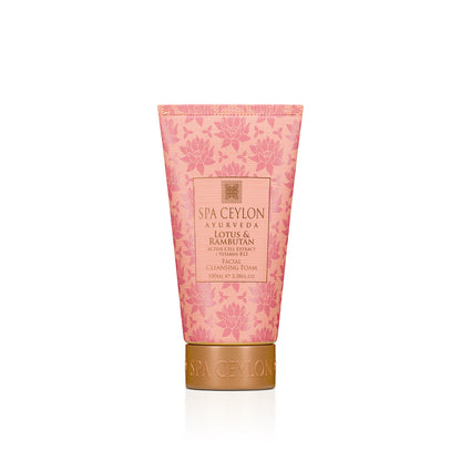 Lotus & Rambutan - Active Cell Extract + Vitamin B12 - Facial Cleansing Foam 100ml