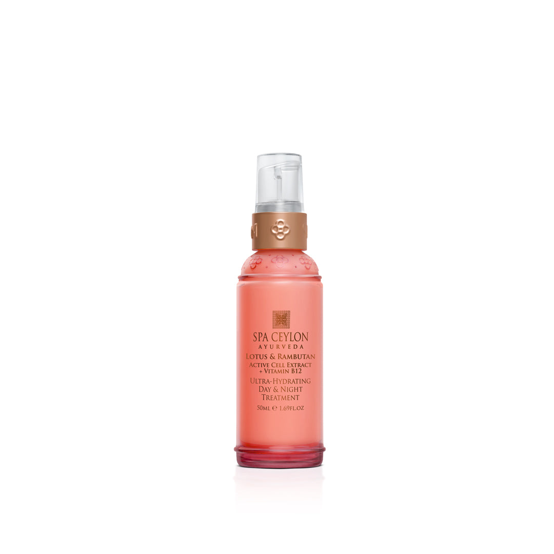 Lotus & Rambutan - Active Cell Extract + Vitamin B12 Ultra-Hydrating Day & Night Treatment 50ml