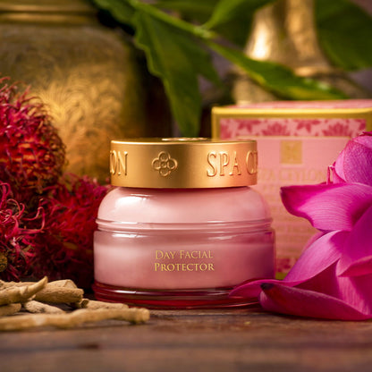 Lotus & Rambutan - Active Cell Extract Vitamin B12 Day Facial Protector - 50g - Spa Ceylon Sri Lanka