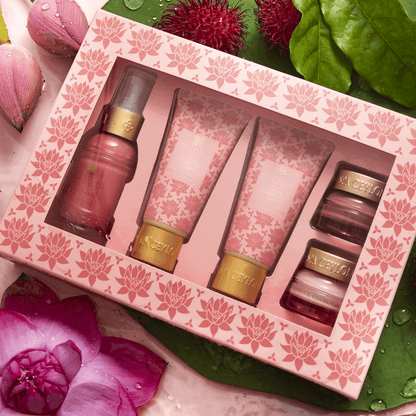 Lotus & Rambutan - Face Care Essentials Set - Spa Ceylon Sri Lanka