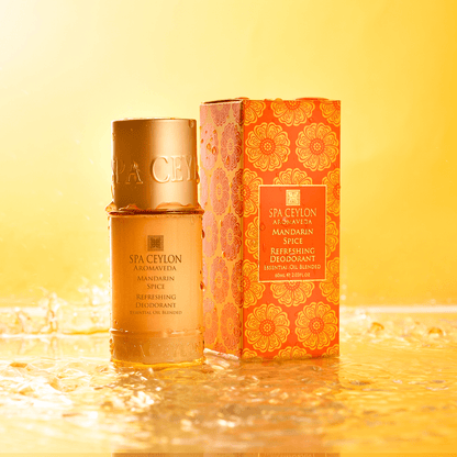 Mandarin Spice - Eau de Ceylon - Refreshing Deodorant - 60ml - Spa Ceylon Sri Lanka