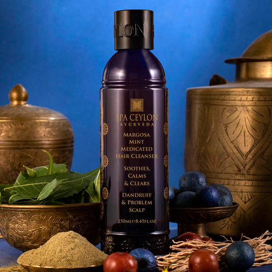 Margosa Mint - Medicated Hair Cleanser - 250ml - Spa Ceylon Sri Lanka