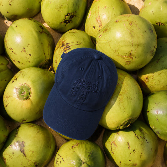 Ceylon Elephant Unisex Cap - Navy
