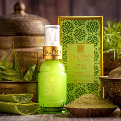 Neem & Tea Tree - Overnight Treatment Masque 30ml - Spa Ceylon Sri Lanka