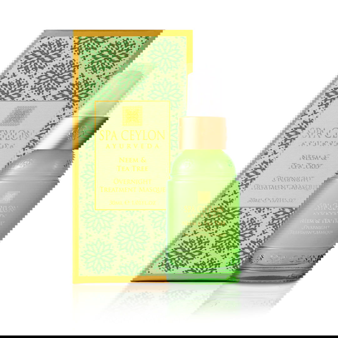 Neem & Tea Tree - Overnight Treatment Masque 30ml - Spa Ceylon Sri Lanka