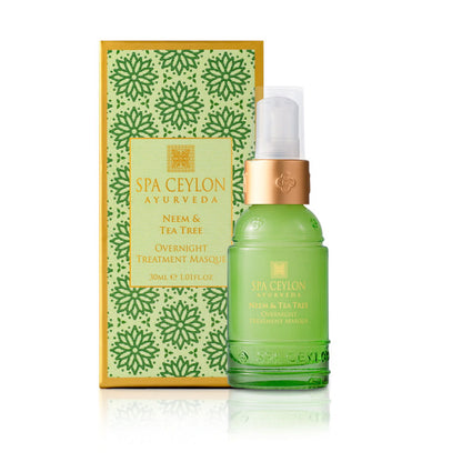Neem & Tea Tree - Overnight Treatment Masque 30ml - Spa Ceylon Sri Lanka