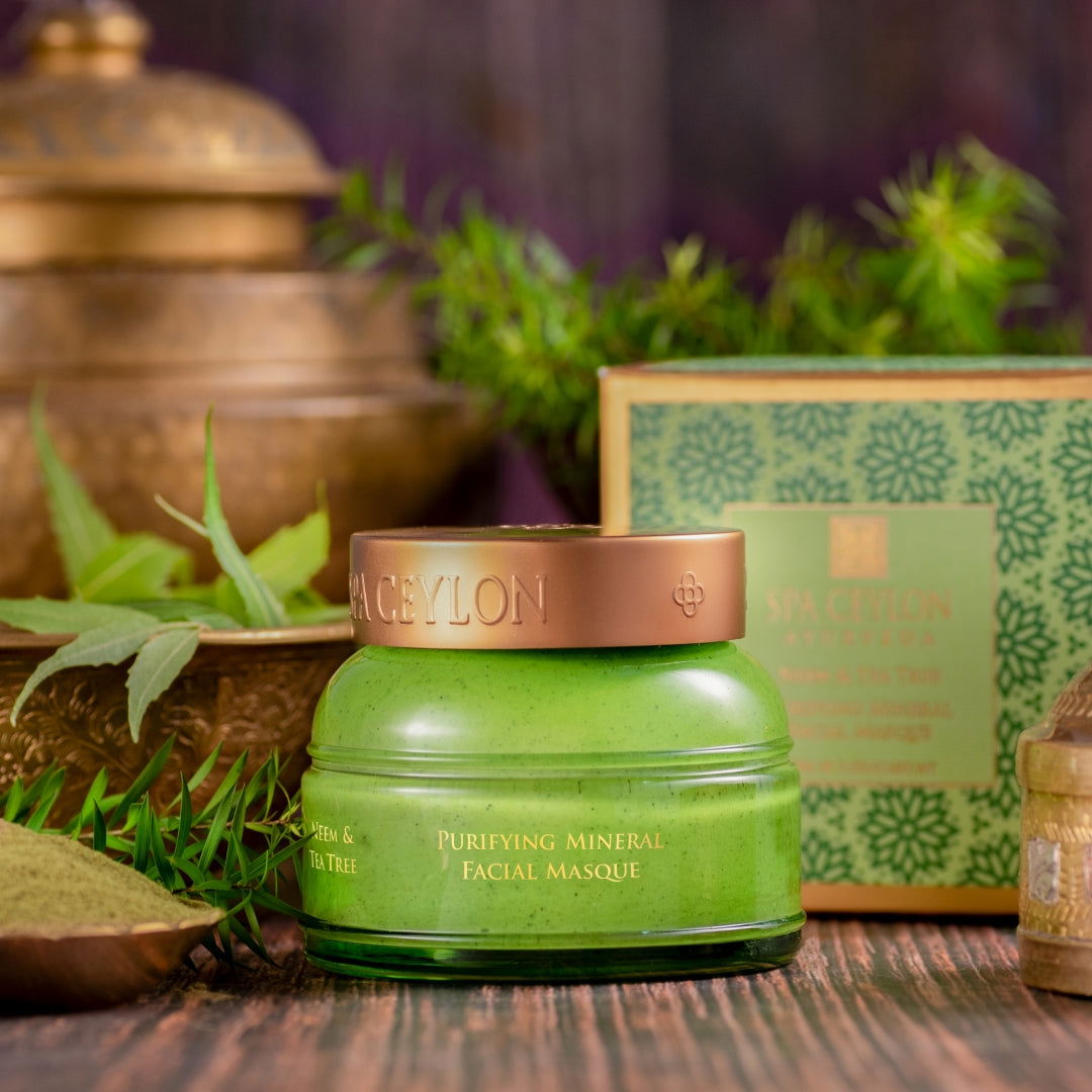 Ayurvedic Remedies for Oily Skin | Neem & Tea Tree by Spa Ceylon – Spa ...