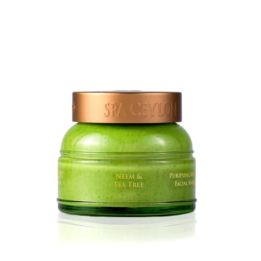 Neem & Tea Tree - Purifying Mineral Masque 100g - Spa Ceylon Sri Lanka