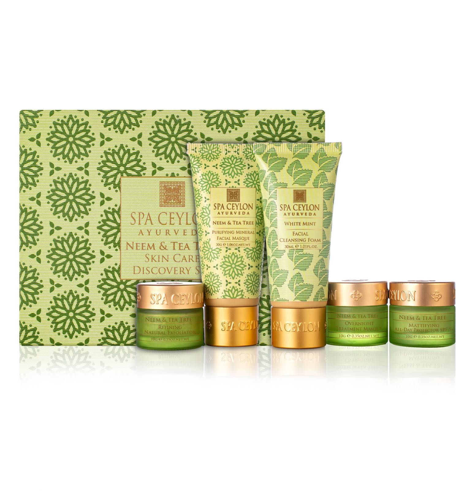 Neem & Tea Tree - Skin Care Discovery Set - Spa Ceylon Sri Lanka