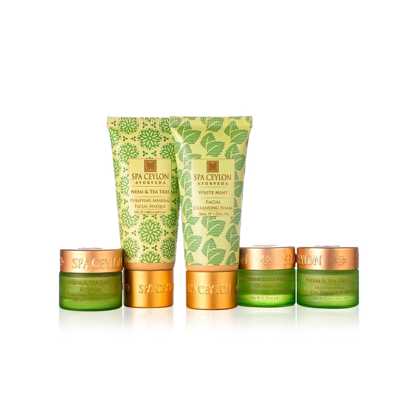 Neem & Tea Tree - Skin Care Discovery Set - Spa Ceylon Sri Lanka