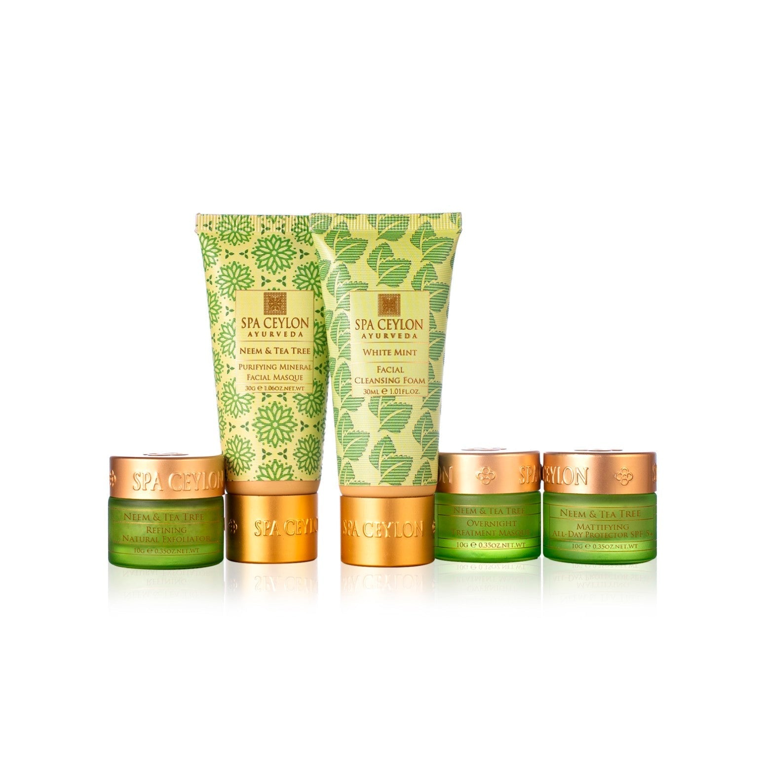 Neem & Tea Tree - Skin Care Discovery Set - Spa Ceylon Sri Lanka