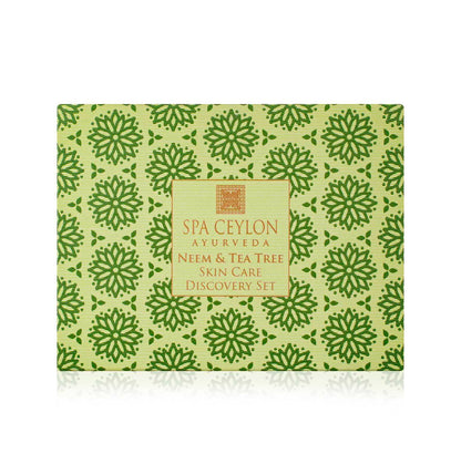 Neem & Tea Tree - Skin Care Discovery Set - Spa Ceylon Sri Lanka