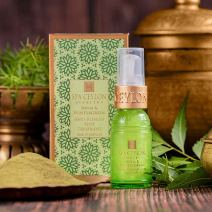 Neem & Wintergreen - Anti-Blemish Spot Treatment - 20ml - Spa Ceylon Sri Lanka