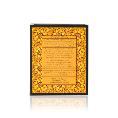 Neroli Jasmine - Natural Candle - 200g - Spa Ceylon Sri Lanka