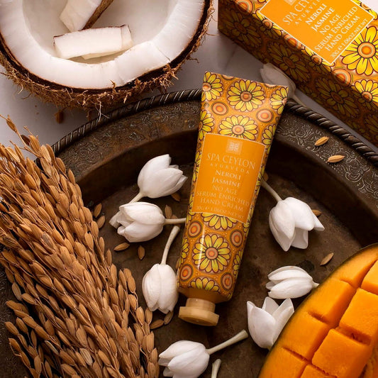 Neroli Jasmine - No Age - Serum Enriched Hand Cream - 30g - Spa Ceylon Sri Lanka