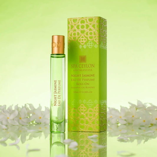 Night Jasmine - Eau de Perfume Roll-On - 10ml - Spa Ceylon Sri Lanka