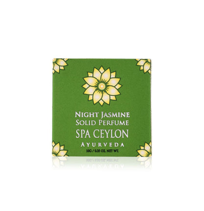 Night Jasmine - Solid Perfume 10g - Spa Ceylon Sri Lanka
