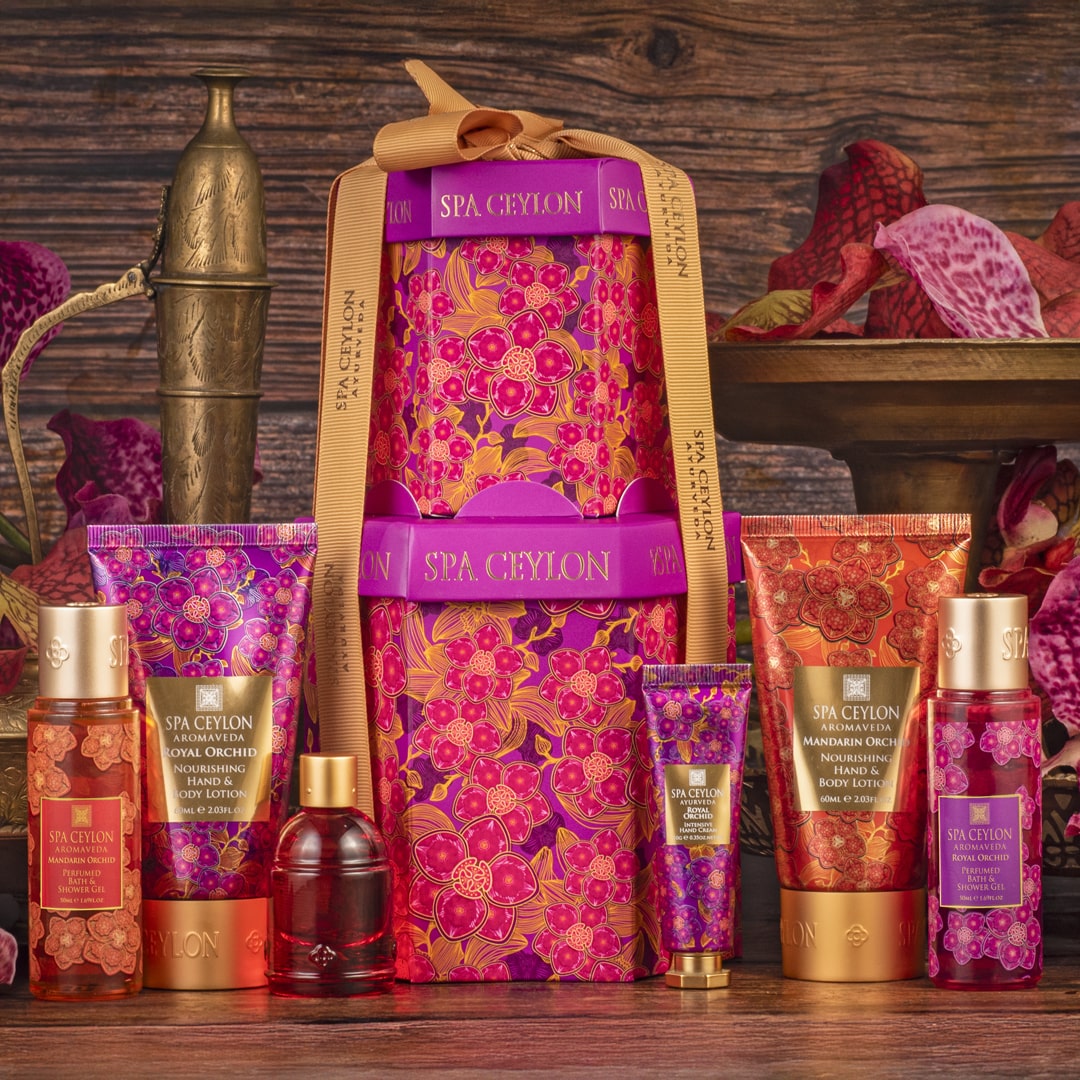 Orchid Paradise - Pampering Stack Duo – Spa Ceylon Sri Lanka