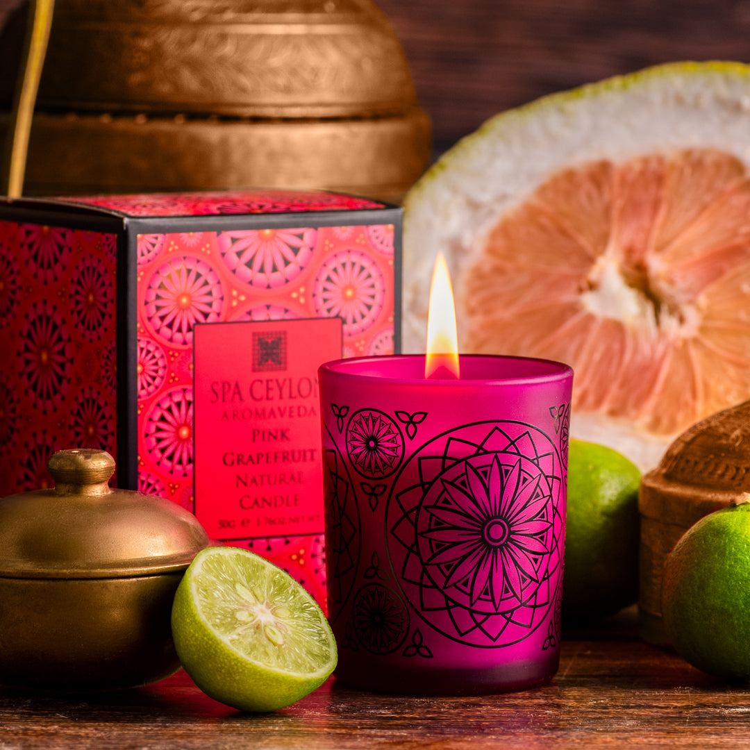 Pink Grapefruit - Natural Candle 50g
