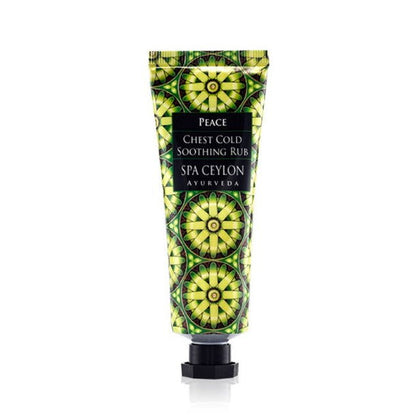 Peace - Chest Cold Soothing Rub 50g - Spa Ceylon Sri Lanka