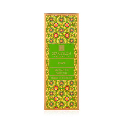 Peace - Massage & Bath Oil 100ml - Spa Ceylon Sri Lanka