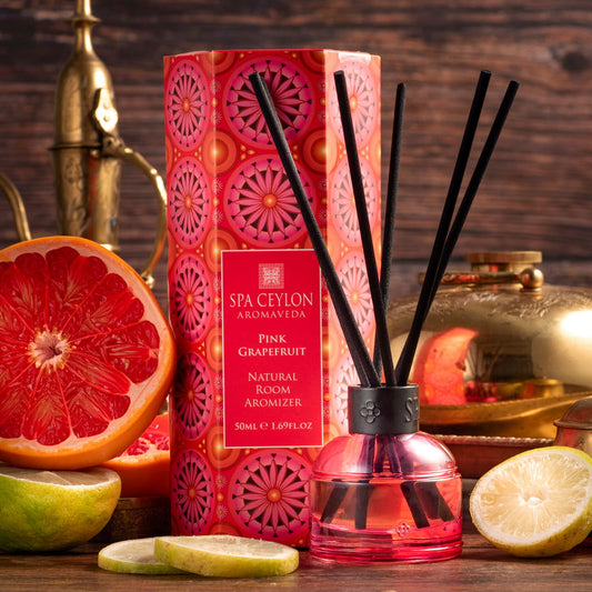 Pink Grapefruit - Natural Room Aromizer 50ml - Spa Ceylon Sri Lanka