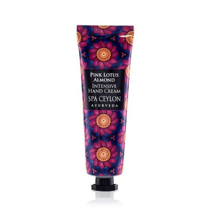 Pink Lotus Almond - Intensive Hand Cream 30g - Spa Ceylon Sri Lanka