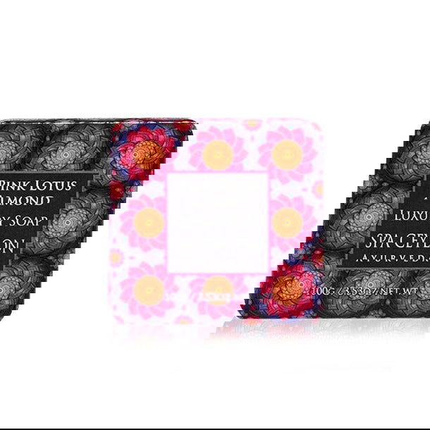 Pink Lotus Almond - Luxury Soap 100g - Spa Ceylon Sri Lanka