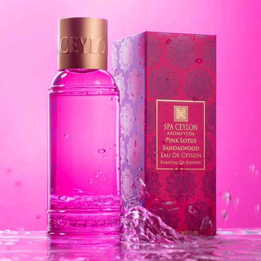 Pink Lotus Sandalwood - Eau De Ceylon 100ml - Spa Ceylon Sri Lanka
