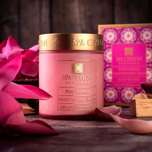Pink lotus - Moisturising Balm 200g - Spa Ceylon Sri Lanka