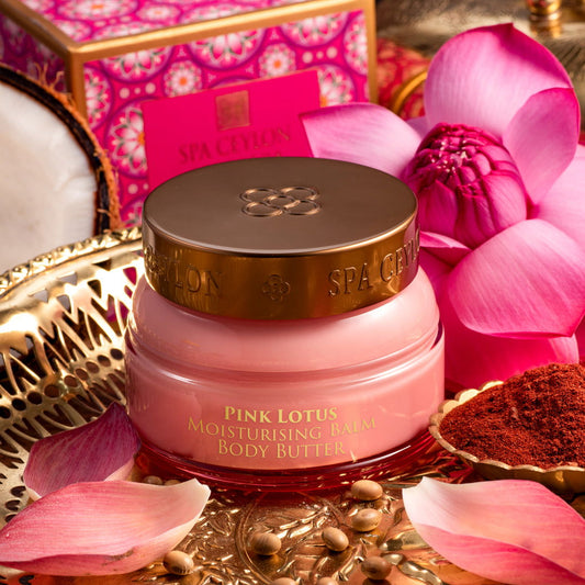 Pink lotus - Moisturizing Balm Body Butter 150g - Spa Ceylon Sri Lanka