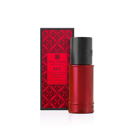 Red - Active Natural Deodorant for Men - 60ml