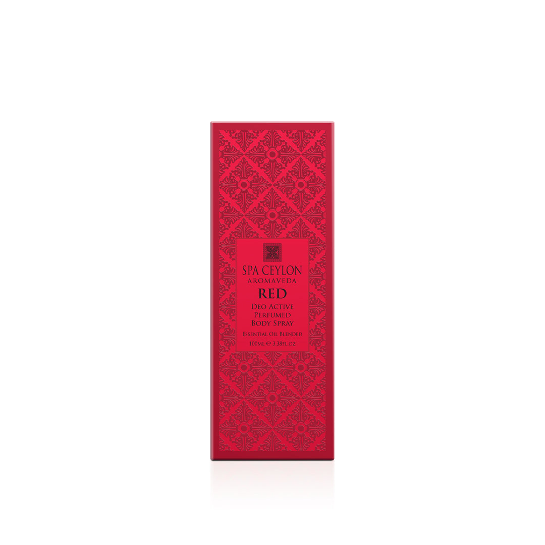 Red - Men's Deo Active Perfumed Body Spray - 100ml