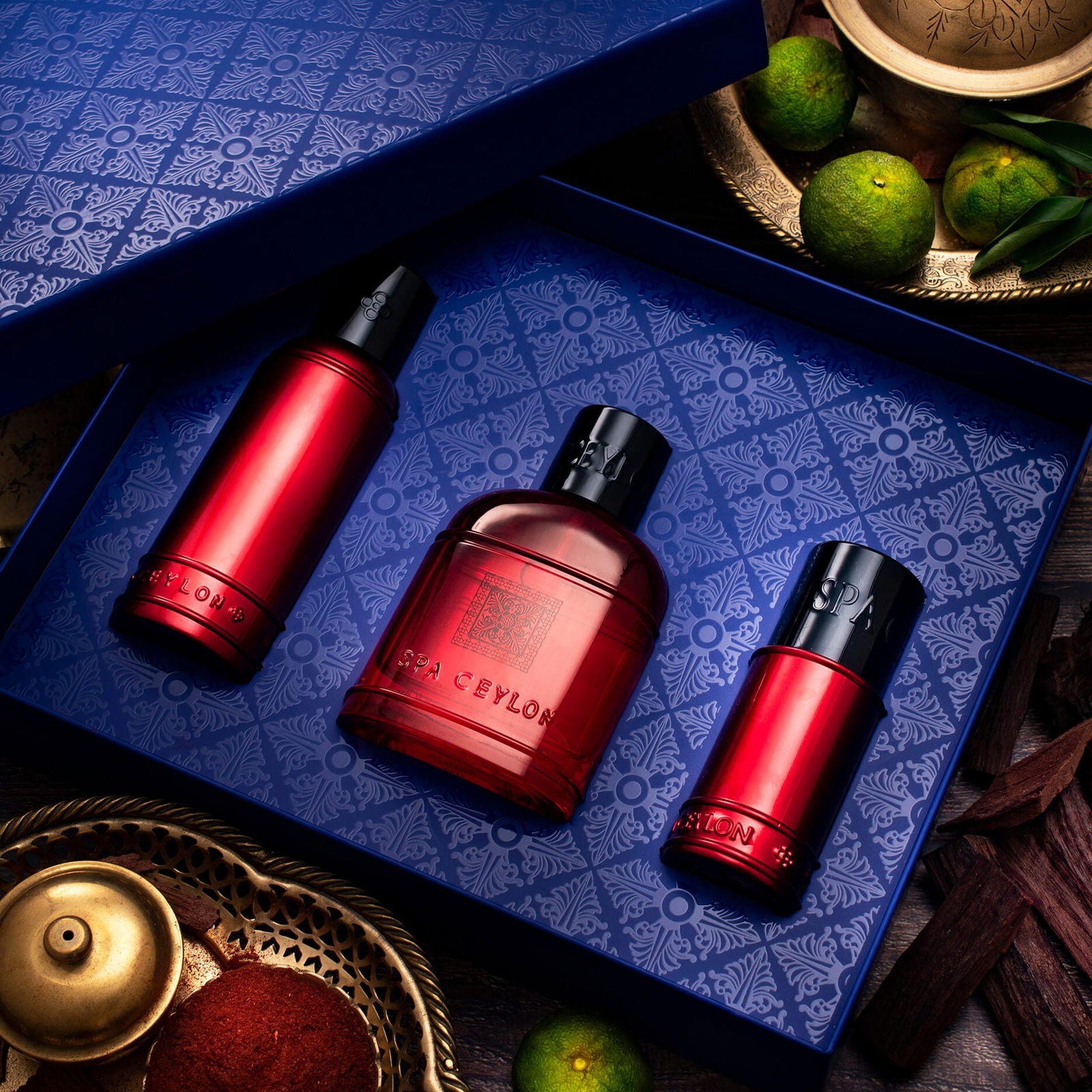 Red - Eau De Perfume Set - Spa Ceylon Sri Lanka