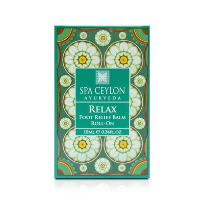 Relax Foot Relief Balm Roll On 10ml - Spa Ceylon Sri Lanka