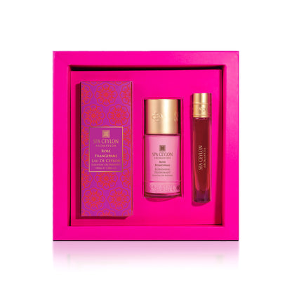 Rose Frangipani - Eau De Ceylon Refreshing Collection Set Box